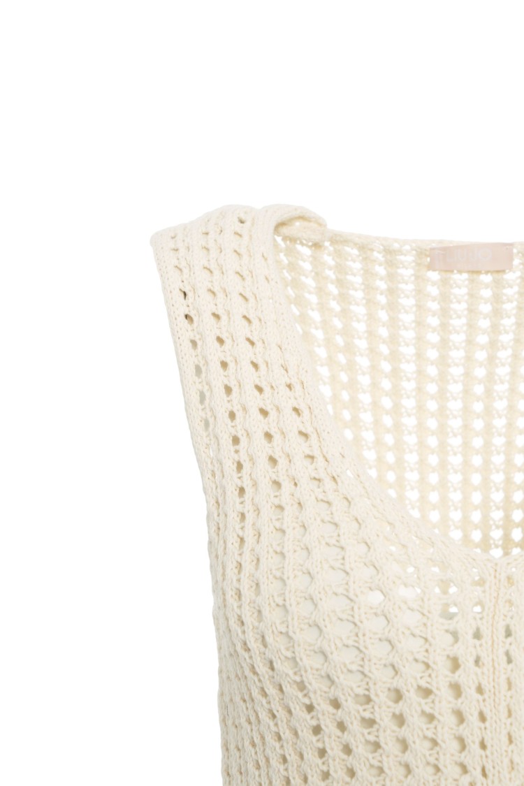 Liu •jo Liu Jo Mini Dress With Pleated Skirt