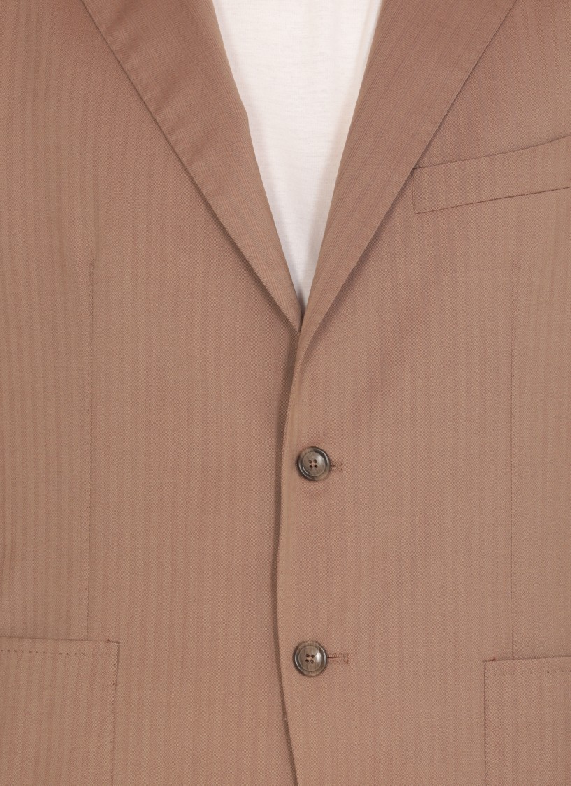 Tagliatore Herringbone Patch-pockets Suit