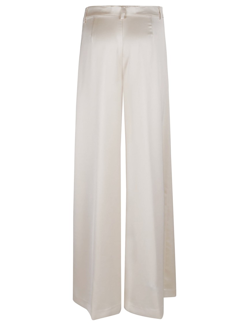 The Andamane Wide-leg Tailored Trousers With Sharp Front Pleats