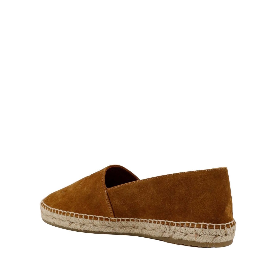 Celine Taillat Triomphe Suede Espadrilles Men In Brown