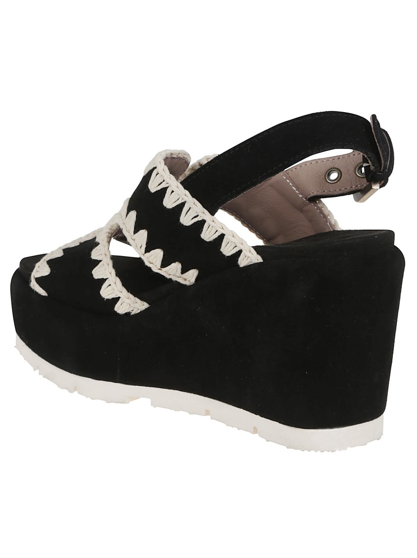Shop Mou Eva Wedge Back Strap