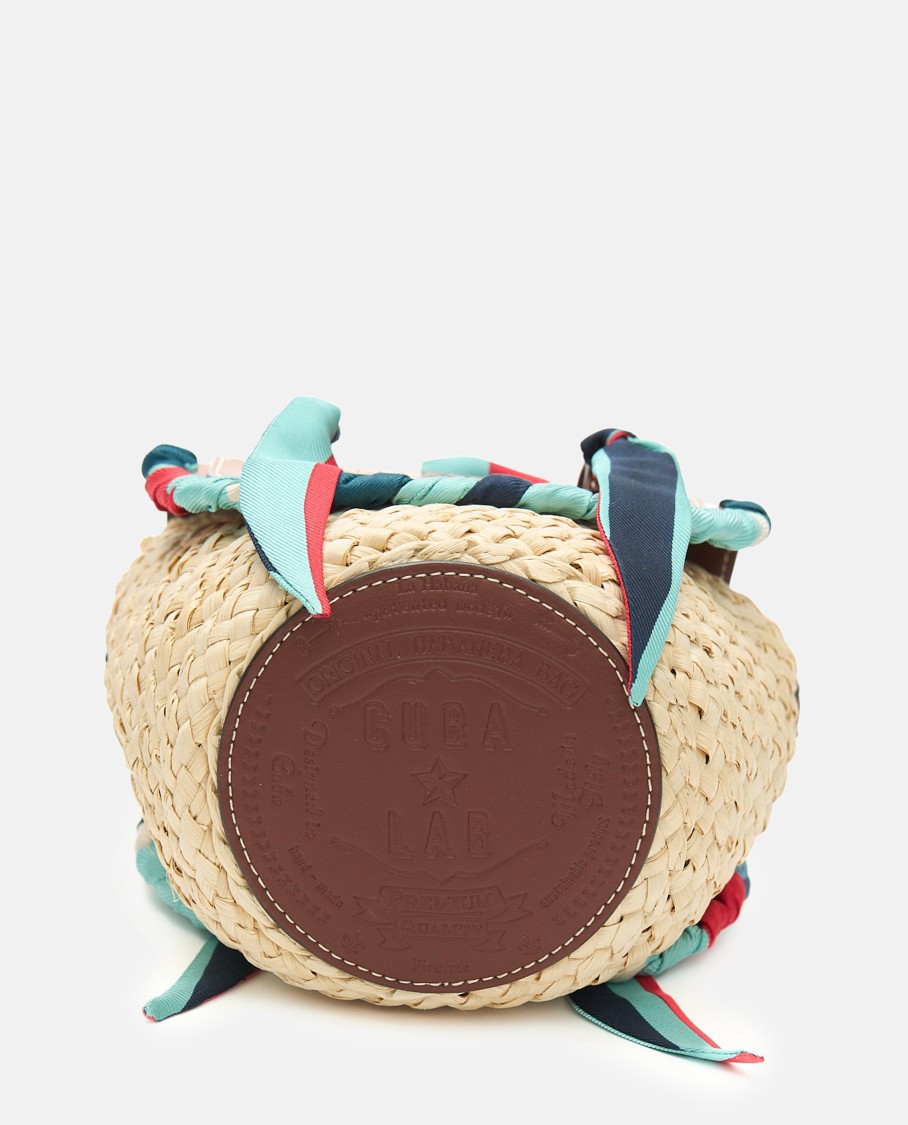 Cuba Lab Habanera Silk Handbag In Multi
