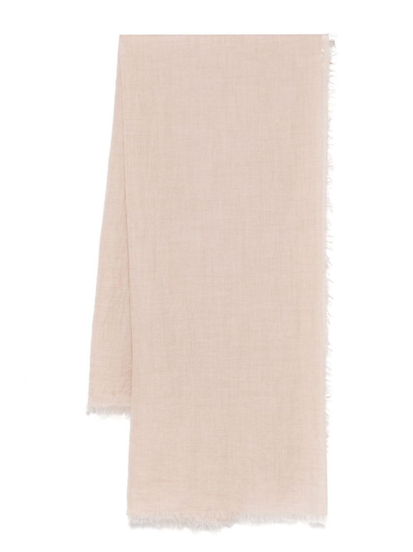 Faliero Sarti Cashmere Scarf With Delicate Fringe