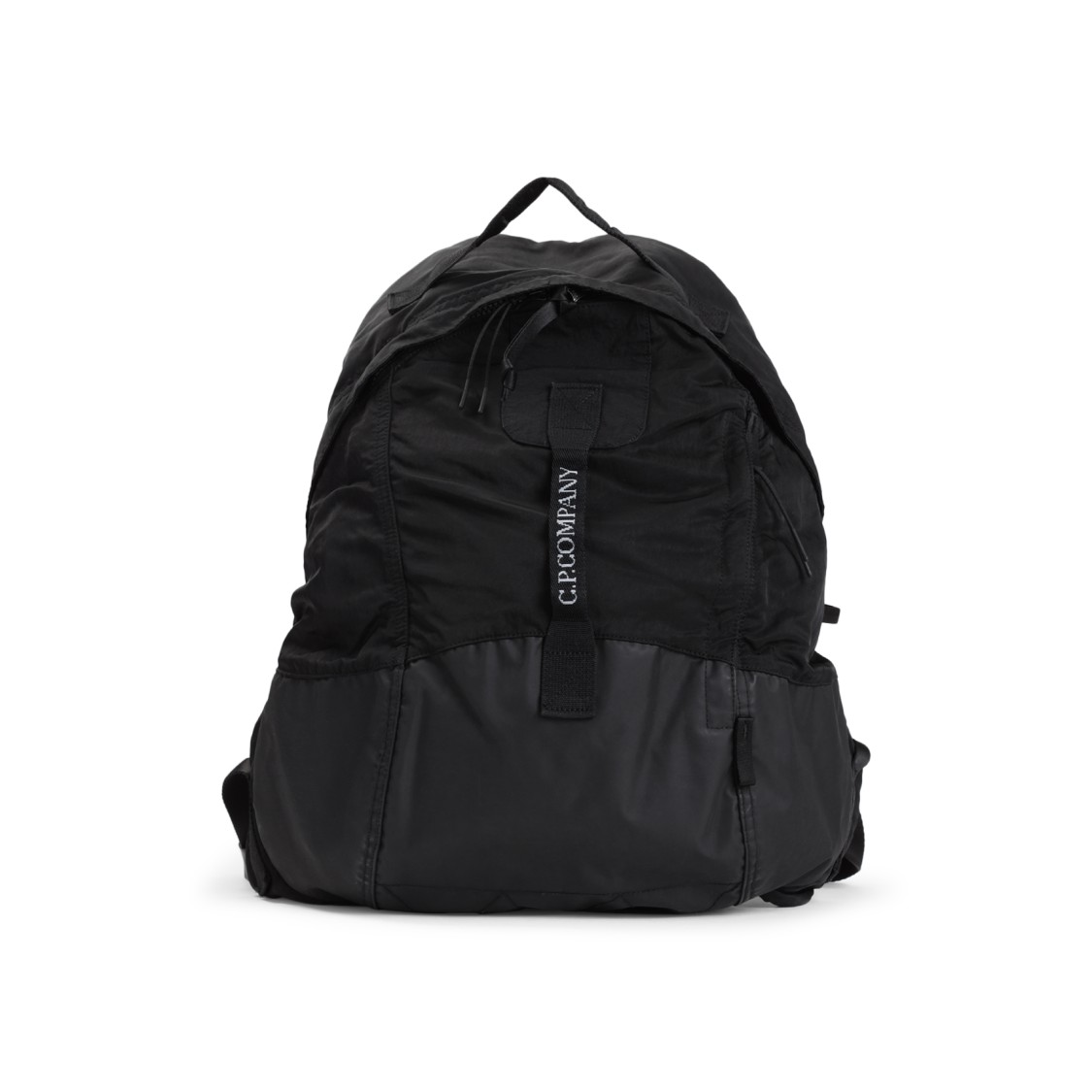 C.P. Company Black Bucket Bag With  Design