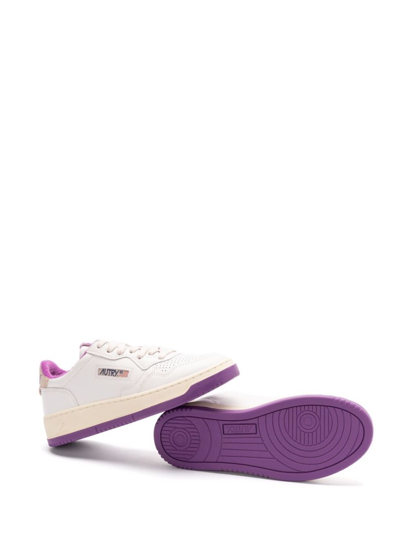 Autry White Medalist Trainers In Neutrals