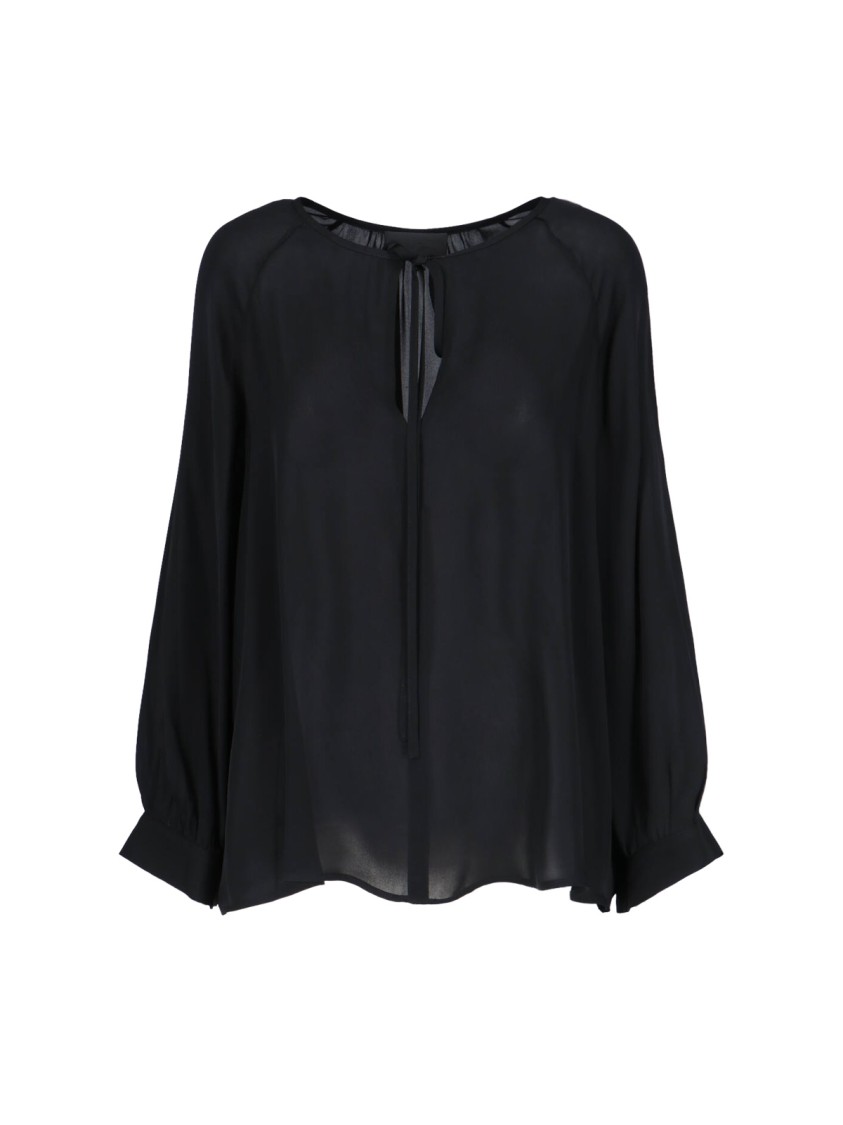 Nili Lotan Acadia Silk-chiffon Blouse