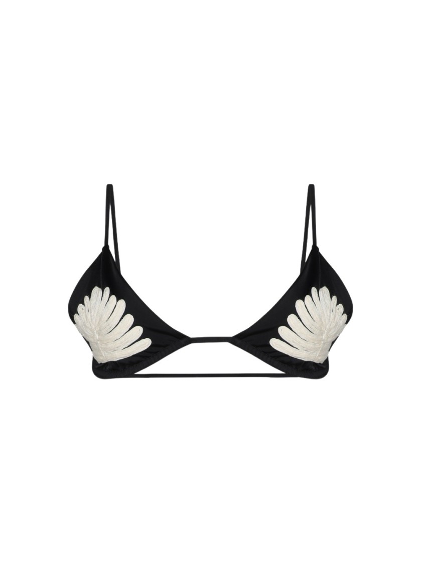 Johanna Ortiz Visionary Arts Bikini Top Black
