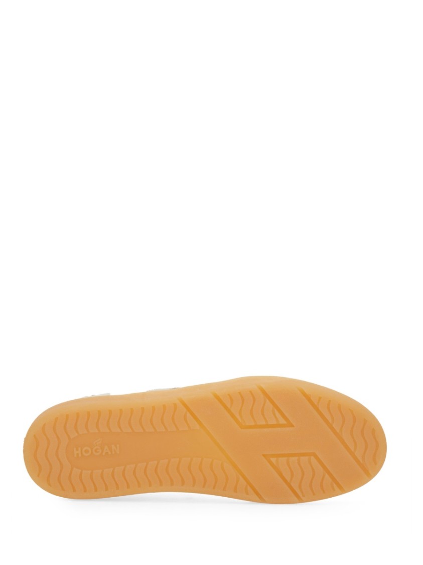 Shop Hogan "cool" Sneaker In Yellow