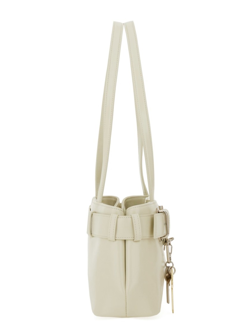 Osoi "brocle" Structured Mini Bag In Neutrals