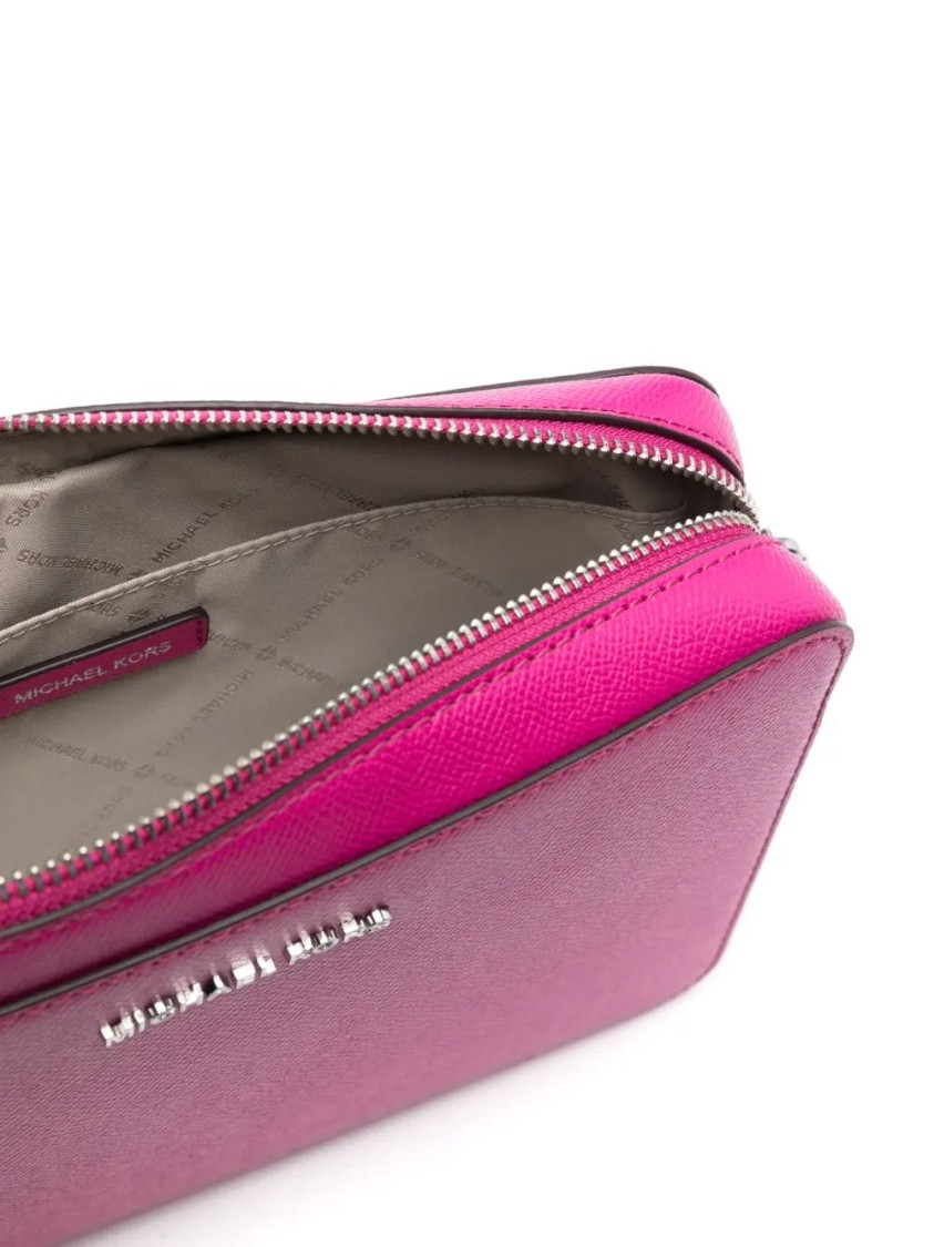 Michael Kors Lg Ew Crossbody In Pink