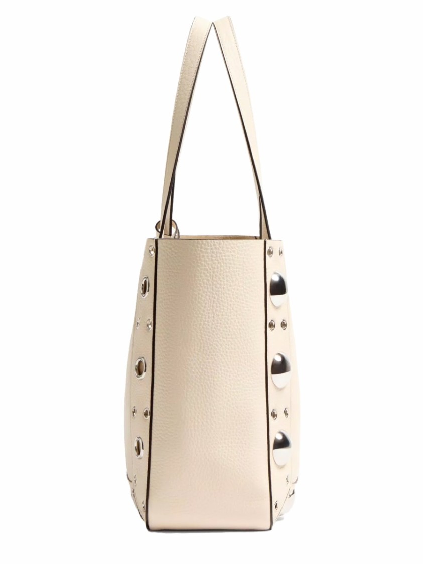 Valentino "riviera" Tote Bag Featuring Studded Detailing