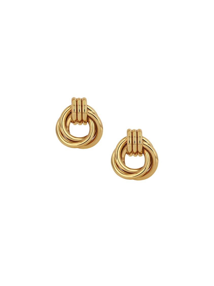 Anine Bing Triple Knot Design  Earrings