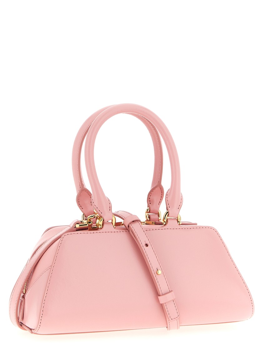 Givenchy Mini Structured Top Handle Handbag With Gold-tone Hardware In Pink