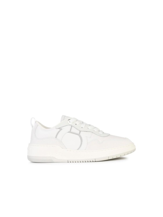 スニーカー Salvatore Ferragamo Dania' White Leather Sneakers Salvatore Ferragamo Dania' White Leather Sneakers | THE LIST