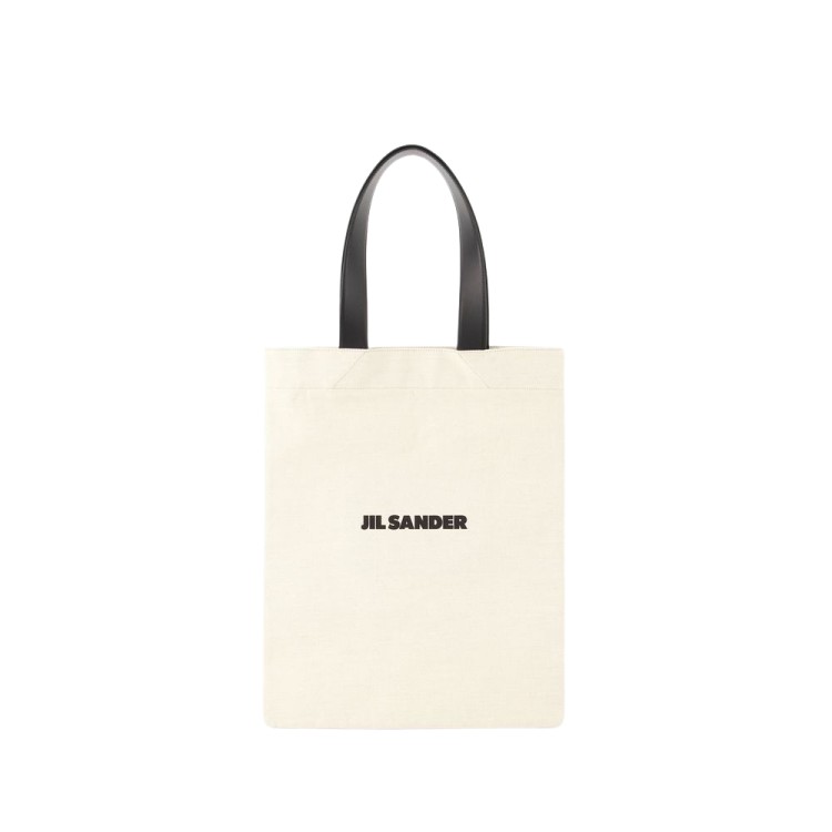 トートバッグ Tote Bag Book - Jil Sander - Fabric - Beige Jil Sander Tote Bag Book - Fabric - Beige | THE LIST