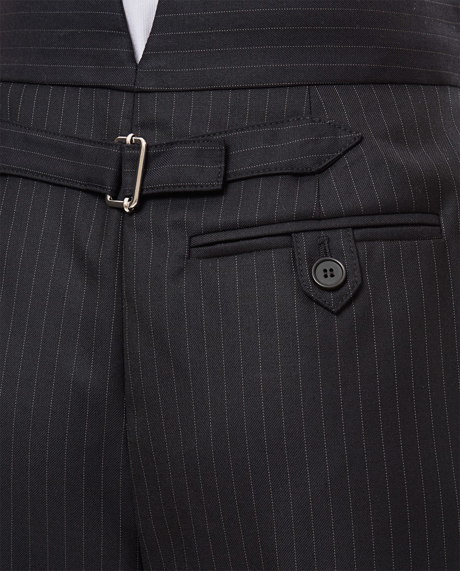 パンツ alexander mcqueen FW24 Pinstripe pants (798018QJAEI 1124) Pinstripe Trouser | ALEXANDER MCQUEEN | elysewalker