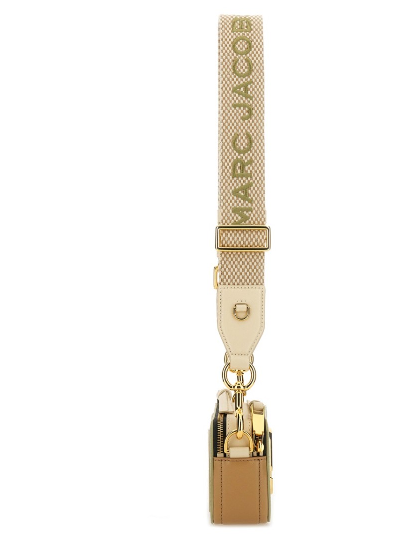 Marc Jacobs Block Design Gold-tone Hardware Cross-body