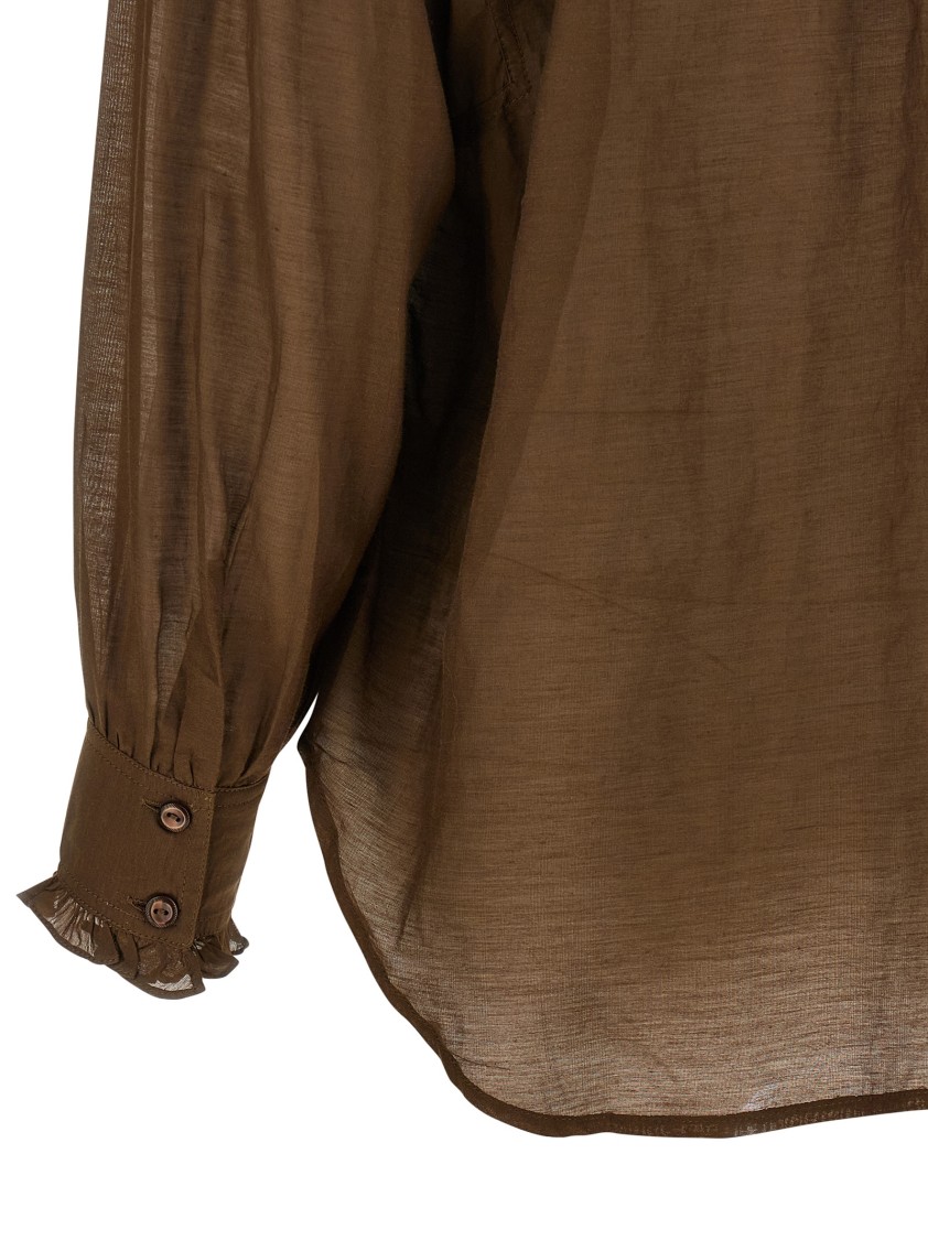 Isabel Marant Étoile "pamias" Top In Brown