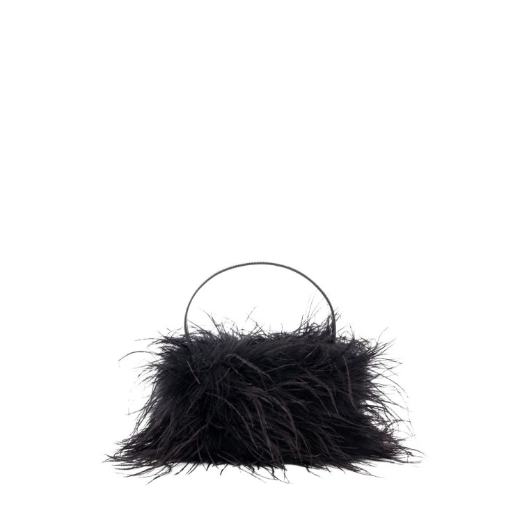 ハンドバッグ Heiress Medium Handbag - Alexander Wang - Feather - Black Alexander Wang Heiress Medium Handbag - Feather - Black Bag