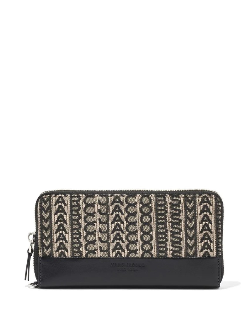 Marc Jacobs The Continental Wristlet In Gray