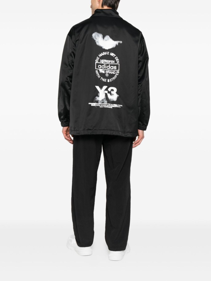 Y-3 Black Jackets In Black