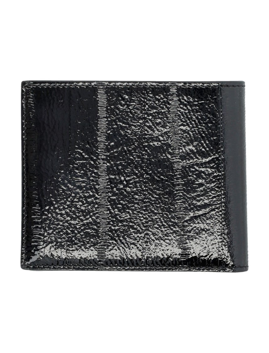 Tom Ford Printed Eel Classic Bifold Wallet In Black