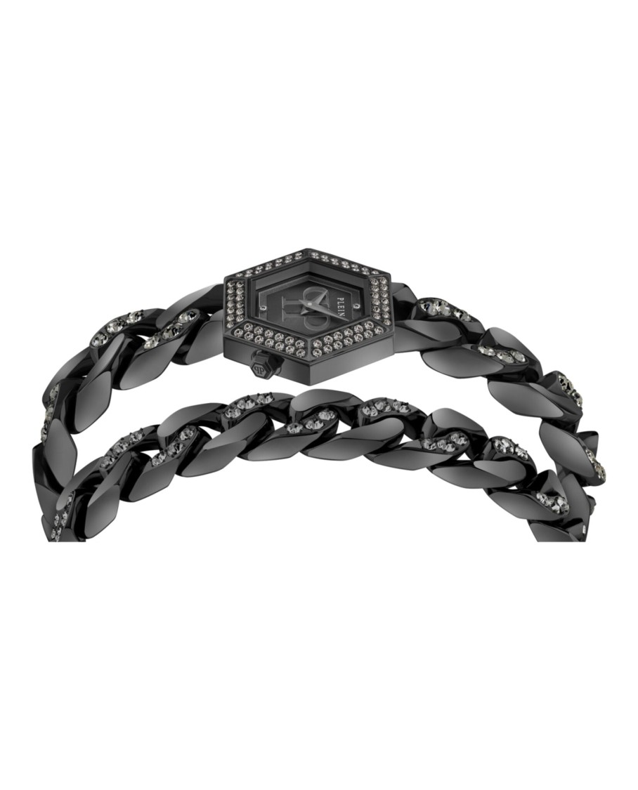 Philipp Plein The Hexagon Groumette Crystal Watch