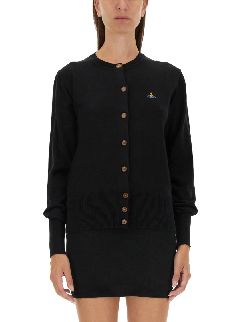 Vivienne Westwood Cardigan Bea In Black
