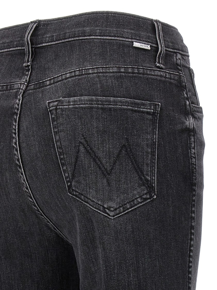 Mother 'hw Smokin Double Heel' Jeans In Black