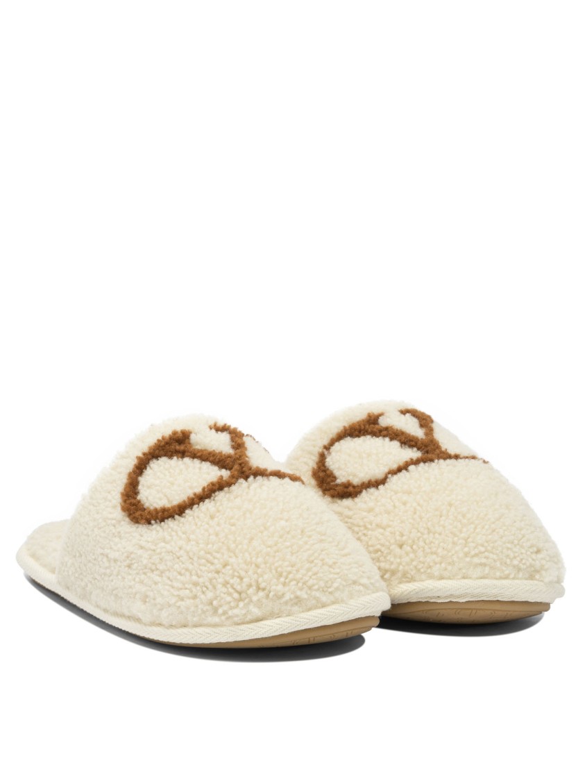 Valentino Garavani "ta Chambre" Slides In Neutral