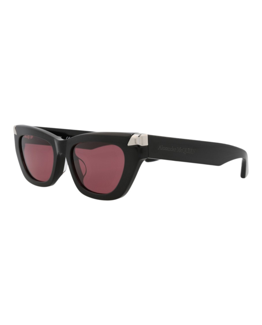 Alexander Mcqueen Cat Eye-frame Recycled Acetate Sunglasses In Pink
