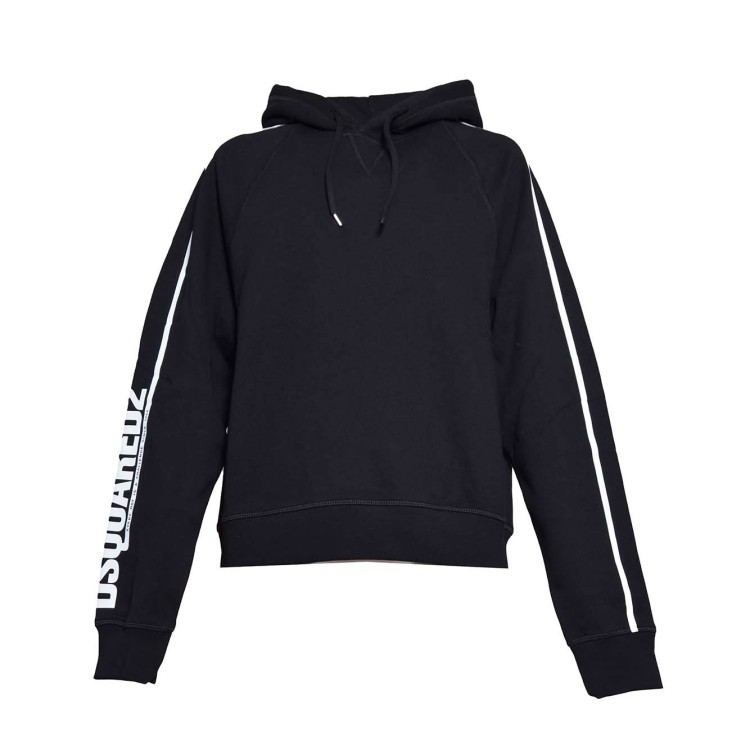 パーカー・フーディ Dsquared2 Black Cotton Cipro Raglan Hoodie Black Cipro Raglan Fit Hoodie by Dsquared2 on Sale