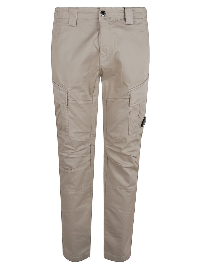 C.p. Company Classic Cargo Trousers With Multiple Pockets