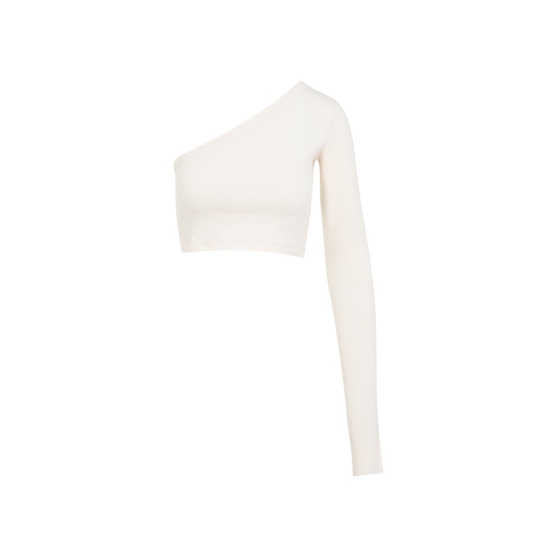 RICK OWENS RICK OWENS ASYMMETRICAL CROPPED TOP