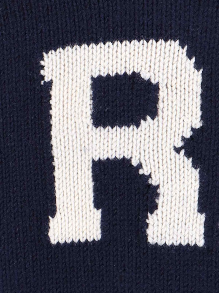 POLO RALPH LAUREN POLO RALPH LAUREN "LOGO" SWEATER – BLUE