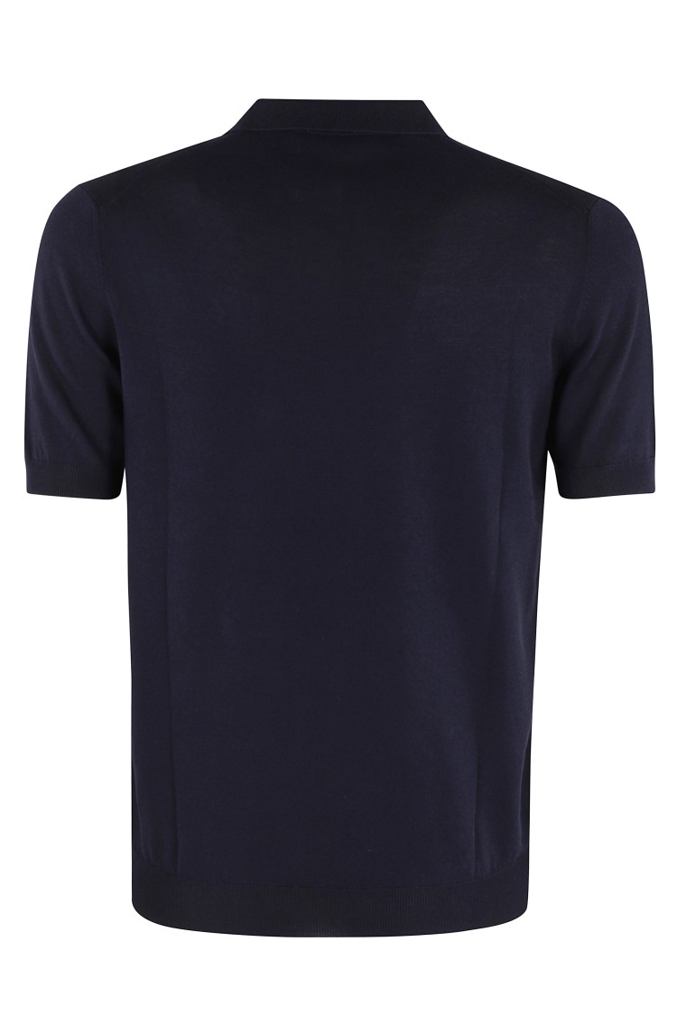 Shop Tagliatore Keith Polo In Blue
