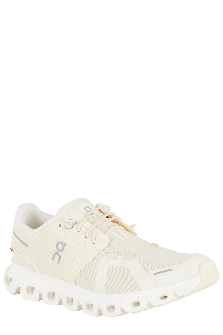 On Running Cloud 6 Sneakers With Textured Upper And Safeboard Sole In Neutral