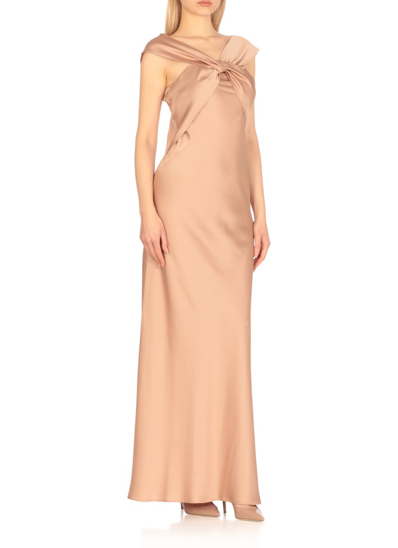 D EXTERIOR D. EXTERIOR PINK SATIN DRESS 