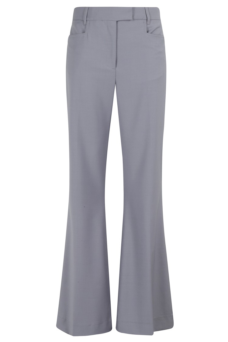 Remain Birger Christensen Remain Flared Pants With Regular Waist In Grey
