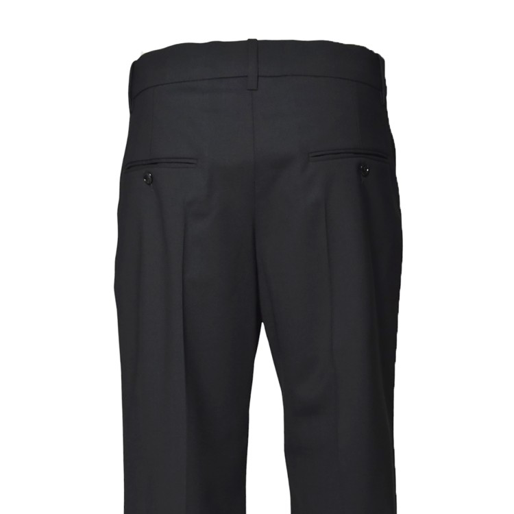 パンツ Isabel Marant Ritana Straight Trousers In Cool Virgin Wool Isabel Marant Ritana Trousers In Cool Virgin Wool Black