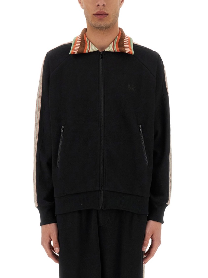 Sasquatchfabrix Striped-panel Jacket