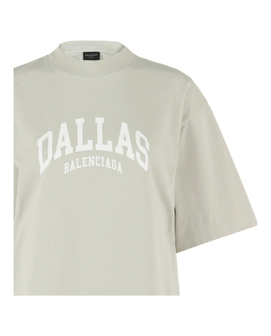Balenciaga Cities Short Sleeve T-shirt In Multi