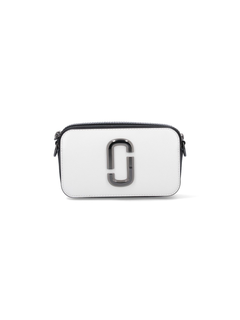 Marc Jacobs "the Bi-color Snapshot" Shoulder Bag – White