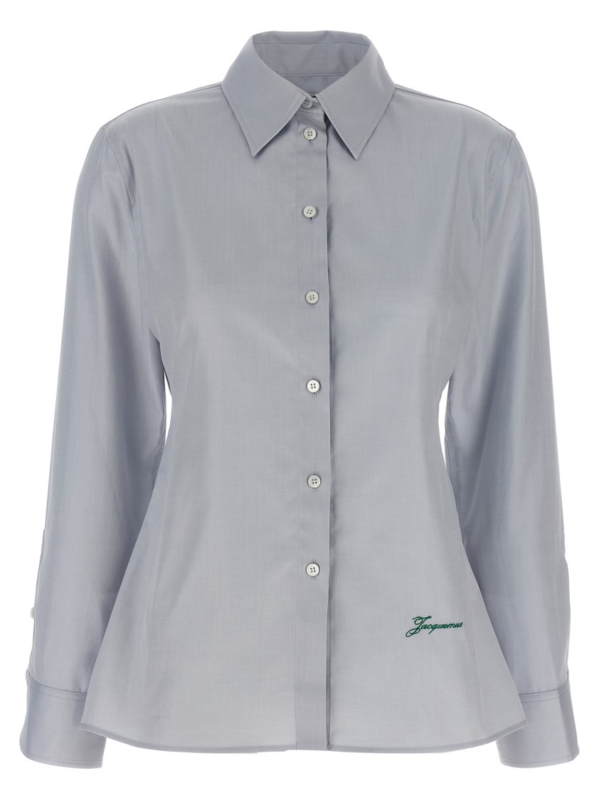 Jacquemus La Chemise De Costume Shirt In Purple