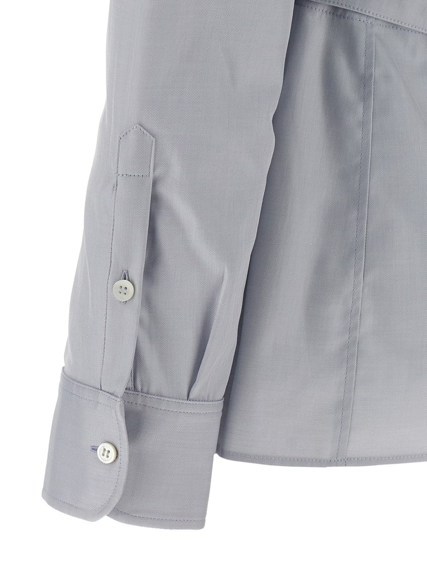 Jacquemus La Chemise De Costume Shirt In Purple