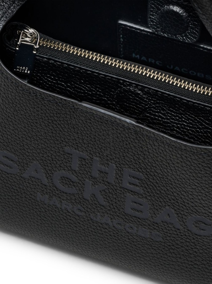 Shop Marc Jacobs The Mini Sack Bag In Black