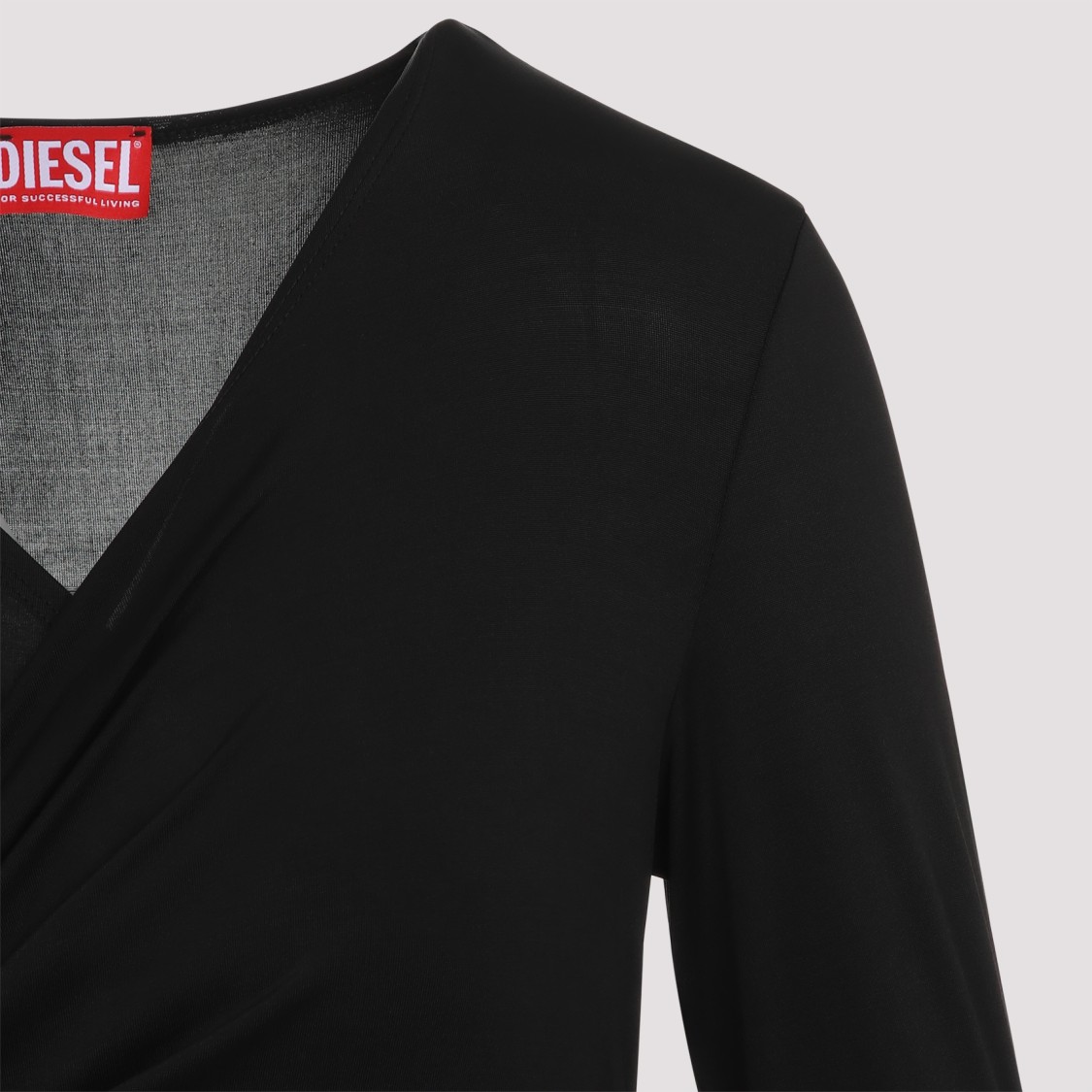Diesel Black T-crissy-plain T-shirt In Black