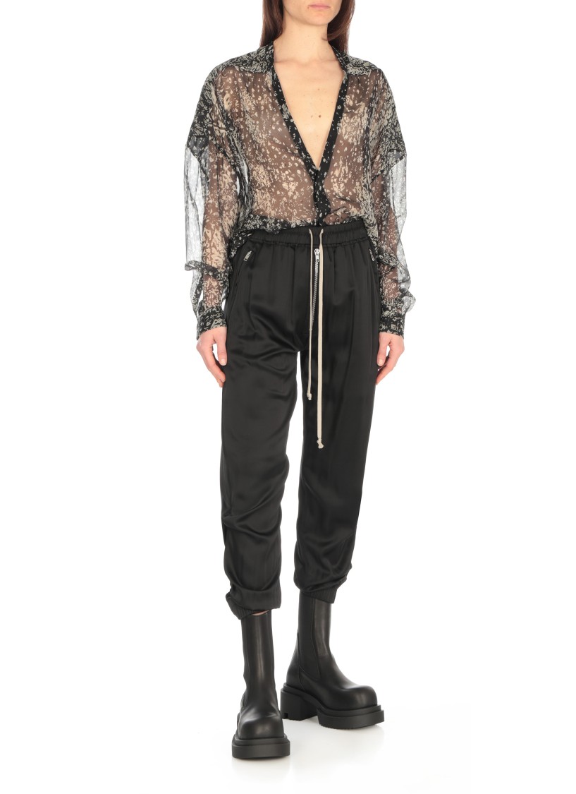 Rick Owens Hollywood Boots In Black