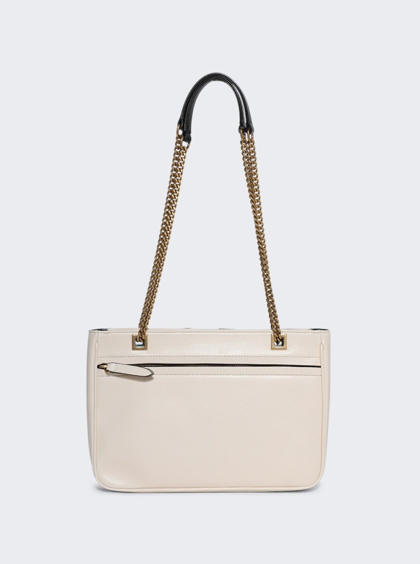 Valentino Viva Superstar Bag Butter And Black In Neutrals