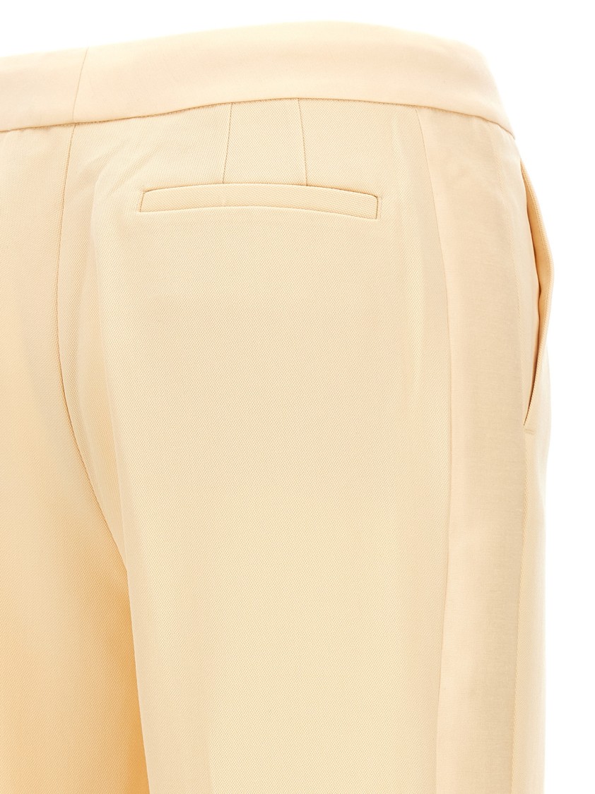 Zimmermann Illustration Straight Tux Pants In Neutral